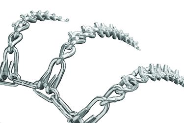 Oregon 67-008 480/400-8 2-Link Studded Tire Chains 