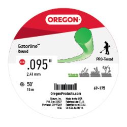 Oregon 69-175 Gatorline Round .095 50ft Donut - OEP 69-175