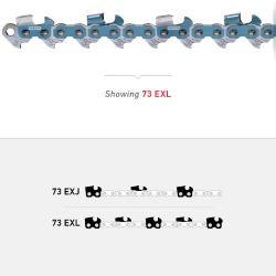 Oregon 73EXL072G 3/8 Inch PowerCut Saw Chain - OCS 73EXL072G