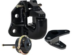 Buyers Products P45AC4 45-Ton Air Compensated Pintle Hook Only (4-Hole) - BUY P45AC4