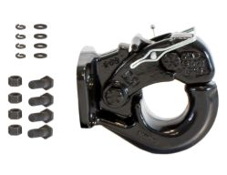 Buyers Products 10040 15-Ton Drop Forged Steel Rigid Type Pintle Hook with Mounting Kit - BUY 10040