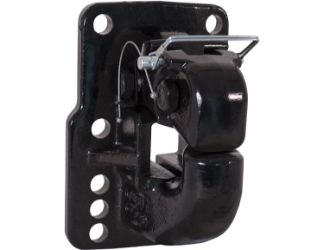 Buyers Products PH55AC 50-Ton 10-Hole Pattern Air Compensated Pintle Hook with Air Chamber & Plunger 