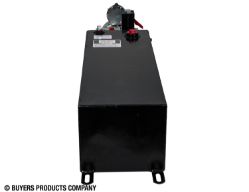 Buyers Products PU303LRS Elecric 3-Way Valve Power Unit - 5-1/2" x 6-1/2" x 19" 3.1 Gallon Steel Reservoir (715 cubic in.) - BUY PU303LRS