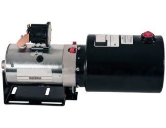 Buyers Products PU304LR DC Power Unit (no valve) - 6-1/4" x 7" x 15" 2.2 Gallon Usable Steel Reservoir (510 cubic in.) 