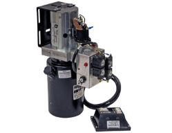Buyers Products PU3593LRV Electric 4-Way/3-Way Valve DC Power Unit - Vertical Mounted - BUY PU3593LRV