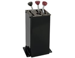 Buyers Products QTT Black Powder Coated Steel Console for All Q-Series Triple-Lever Controls - BUY QTT