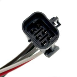 RCPW 3010390M Buyers SaltDogg Gas Salt Spreader Repair Harness, 6-Pin Male Connector - RCPW 3010390M