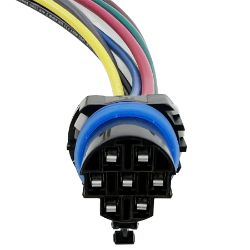 RCPW 3024188KIT 7-Way Male & Female Replacement Connector Kit for Buyers SHPE Controller & Wiring Harness - RCPW 3024188KIT