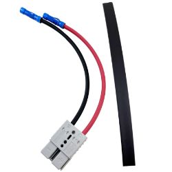RCPW ASB120G 120A Gray Anderson SB120 Battery Power Connector Repair Harness w/ Leads - RCPW ASB120G