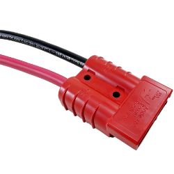 RCPW ASB50R 50A Red Anderson SB50 Battery Power Connector Repair Harness w/ Leads - RCPW ASB50R