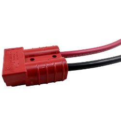 RCPW ASB50R 50A Red Anderson SB50 Battery Power Connector Repair Harness w/ Leads - RCPW ASB50R