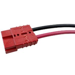RCPW ASB50R 50A Red Anderson SB50 Battery Power Connector Repair Harness w/ Leads - RCPW ASB50R