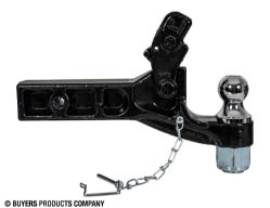 Buyers Products RM102000 HITCH,COMB,2.5in RCVR,10 TONS,2in BALL - BUY RM102000