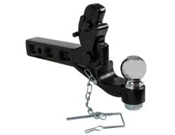 Buyers Products RM62000 6-Ton Receiver Mount Combination Hitch - 2" Ball Size - BUY RM62000