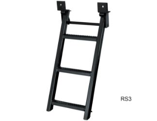 Buyers Products RS3SS Stainless Steel 3 Rung Sure Step Retractable Truck Step 