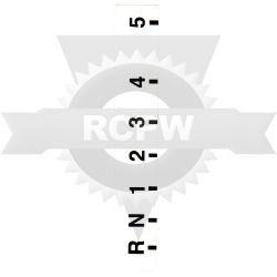 Scag 48332 Shift Index Decal 