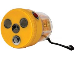 Buyers Products SL475A 5" x 4" 24 LED Amber Portable Beacon w/ Magnetic Mount - BUY SL475A