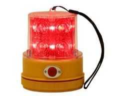 Buyers Products SL475A 5" x 4" 24 LED Amber Portable Beacon w/ Magnetic Mount - BUY SL475A