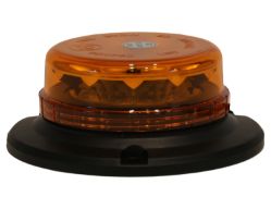 Buyers Products SL551ALP 6" 12 LED Amber Low Profile Beacon w/ Permanent Mount - BUY SL551ALP