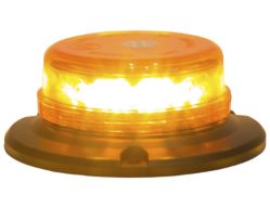 Buyers Products SL551ALP 6" 12 LED Amber Low Profile Beacon w/ Permanent Mount - BUY SL551ALP