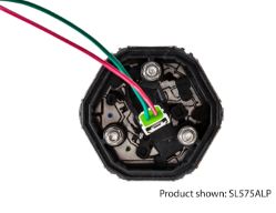 Buyers Products SL575ALP Permanent Mount Class Class 2 Amber LED Micro Beacon - BUY SL575ALP