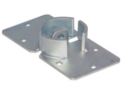Buyers Products SLH100 Zinc Plated Hasp for Security Lock - 9"L x 4.5"W - BUY SLH100