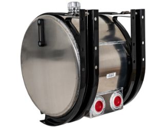 Buyers Products SMC50AR 50 Gallon Aluminum Reservoir with Rear Ports 