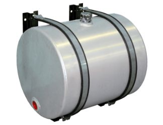 Buyers Products SMC35A 35-Gallon Side Mount Round Aluminum Reservoir (includes brackets) 