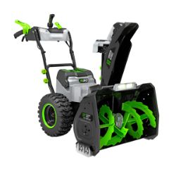 EGO SNT2807 28" 56V 2-Stage Snowblower Kit w/ (2) 12.0Ah Batteries & 560W Dual Port Charger - EGO SNT2807