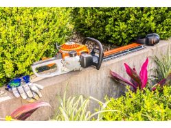 STIHL HS 45 18 27.2cc Gas-Powered 18" Double-Sided Reciprocating Hedge Trimmer - STI HS 45 18