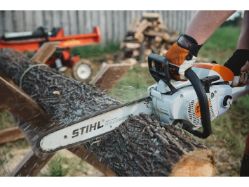 STIHL MS 201 C-EM 35.2cc Gas-Powered Lightweight Smart Tech Chainsaw Power Unit (Bar & Chain Not Included) - STI MS 201 C-EM