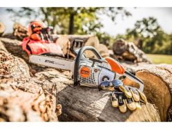 STIHL MS 201 C-EM 35.2cc Gas-Powered Lightweight Smart Tech Chainsaw Power Unit (Bar & Chain Not Included) - STI MS 201 C-EM