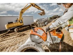 STIHL TS 440 66.7cc 9000 rpm Gas-Powered Cutquik Cut-Off Machine w/14" Guard & Quickstop - STI TS 440
