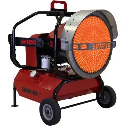 SunFire 95120 120 Diesel Industrial Grade Radiant Shop Heater - SUNF 95120