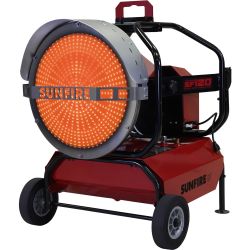 SunFire 95120 120 Diesel Industrial Grade Radiant Shop Heater - SUNF 95120