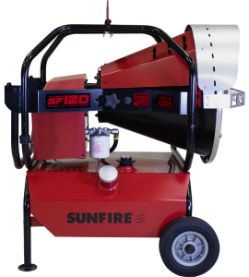 SunFire 95120 120 Diesel Industrial Grade Radiant Shop Heater - SUNF 95120
