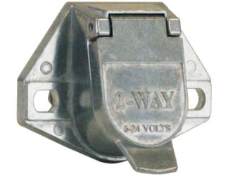 Buyers Products TC1012 2-Way Truck End Trailer Connecter, Vertical, Die-Cast 