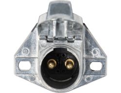 Buyers Products TC1002 2-Pin Metal Trailer Connector, Horizontal - Truck End - BUY TC1002