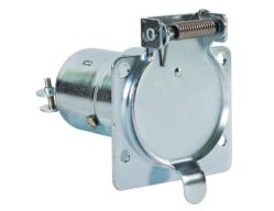 Buyers Products TC1007Z 7-Pin Flat Truck End Trailer Connector - Zinc - BUY TC1007Z