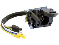 Buyers Products TC1474P Dual-Plug Plastic Truck End Trailer Connector - BUY TC1474P