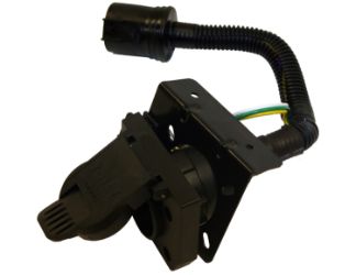 Buyers Products TC1774P Dual-Plug Plastic Truck End Trailer Connector 