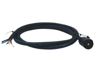 Buyers Products TC2967P 7-Pin Flat Molded Trailer End Connector 