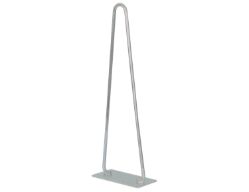 Buyers Products TCH10H Traffic Cone Holders - 18" - Horizontal Bracket Mount - Silver Powder Coat Finish - BUY TCH10H