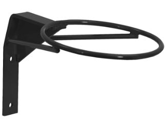 Buyers Products TCH12V Traffic Cone Holder - 12" Vertical Bracket Mount - Black Powder Coat 