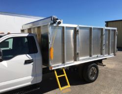 Buyers Products TDH7518 Pull-Style Tarp System with 7.5' x 18' Black Mesh Tarp, Aluminum Deflector and Housing - BUY TDH7518