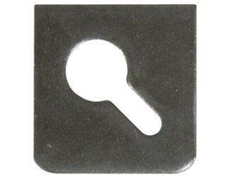 Buyers Products TGBE6438 Stainless Steel Banjo Eye for 3/8" Chain - 6.0" x 4.3" x 0.375" 