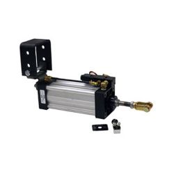 Buyers Products TGC32506HMKSA 3-1/4" x 6" Stroke Hinge Mount Cylinder - Solenoid Assembly - Includes Manual Air Valve 