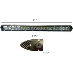 Stens TL20SRC 20" Single Row LED Light Bar - STE TL20SRC