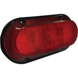 Stens TL4560 LED Red Oval Tail Light 