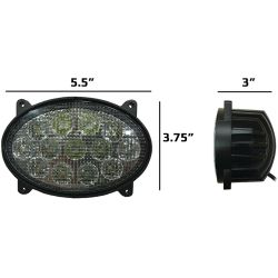 Stens TL8220 LED Inner Oval Hood Light - STE TL8220
